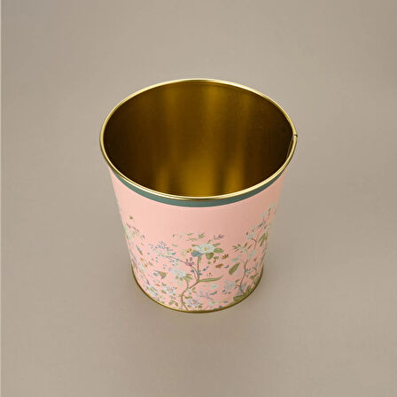 Botanica Metal Mısır Kovası - Renkli - 17,5x15 cm