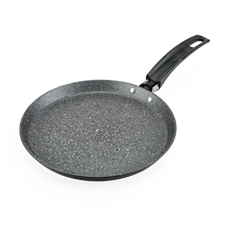 T/T Solido Premium Krep Tavası - Gri - 25 cm