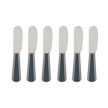 6'lı Kahvaltı Bıçağı - Asorti - 11,5 cm