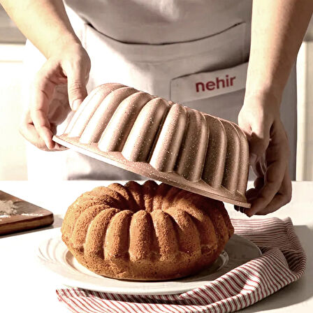 Açelya Kek Kalıbı - Rose Gold - 26 cm