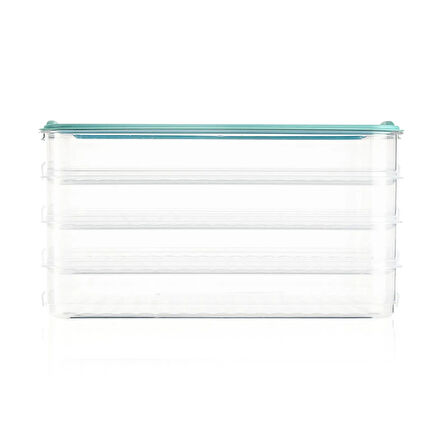 Easy Click 5 Parça Saklama Kabı - Şeffaf - 750 ml
