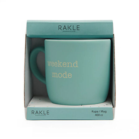 Weekend Mode Kupa - Mavi - 400 ml