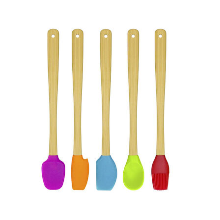 İndigo 5'li Spatula Seti - 25 cm