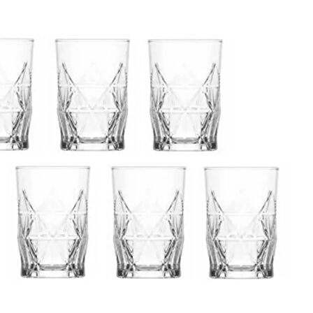 Keops 6'lı Kahve Yanı Su Bardağı - 110 ml