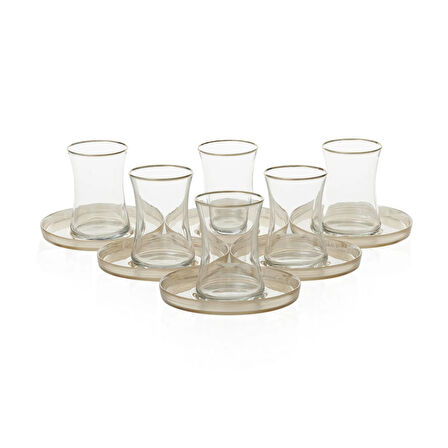 Ares Pilatin 12 Parça Çay Seti