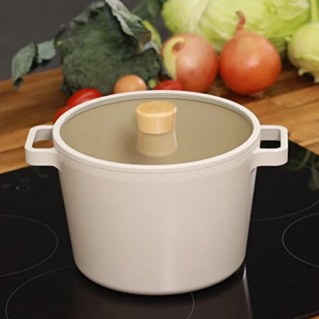 Fika Alüminyum Döküm Derin Tencere - 26 cm