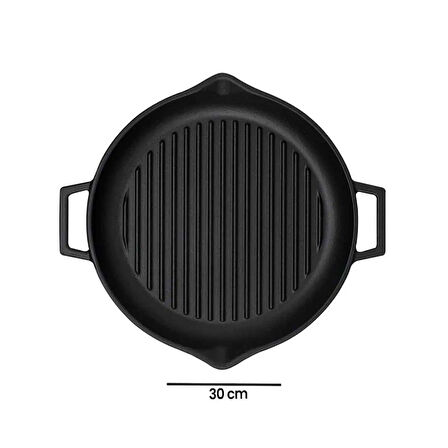 Döküm Tava - 30 cm