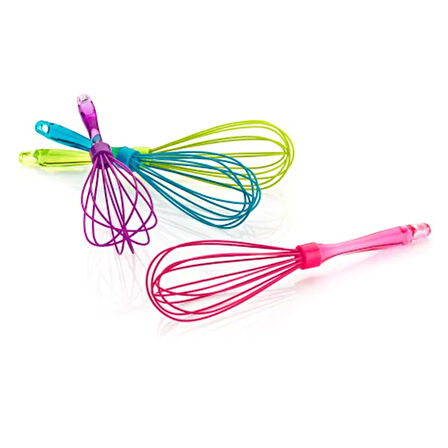 Silikon Çırpıcı - Asorti - 26 cm