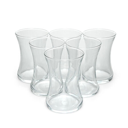 Nez 6'lı Çay Bardağı - 155 ml
