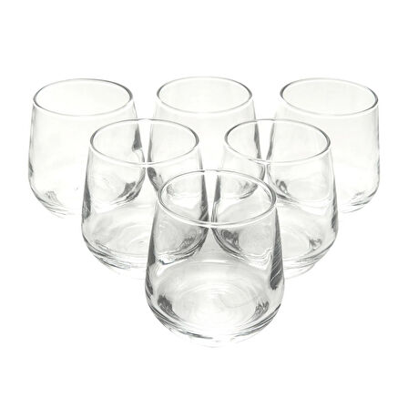 Lal 6'lı Kahve Yanı Su Bardağı - 95 ml