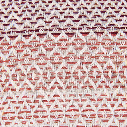 Soft Vita Tek Kişilik Pike - Ekru / Kiremit - 160x230 cm