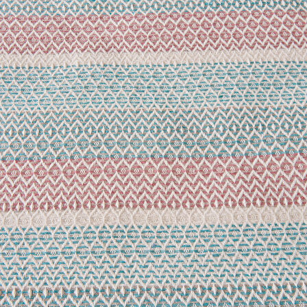 Soft Vita Tek Kişilik Pike - Ekru / Mavi - 160x230 cm