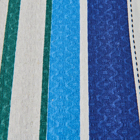 Soft Verano Tek Kişilik Pike Takımı - Mavi / Yeşil