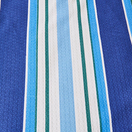 Soft Verano Tek Kişilik Pike Takımı - Mavi / Yeşil