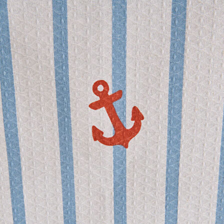 Soft Marina Çift Kişilik Pike Takımı - Beyaz