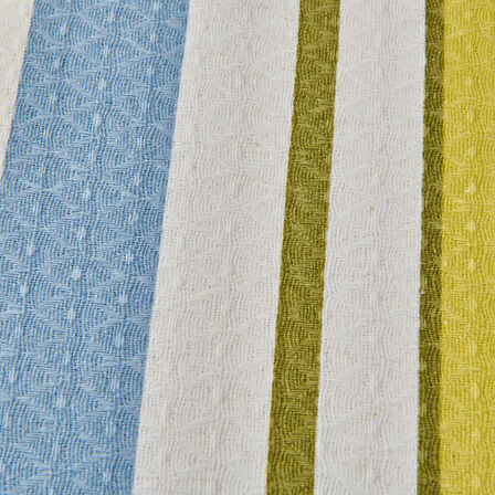 Soft Verano Çift Kişilik Pike Takımı - Bej / Yeşil