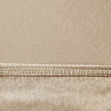 Soft Basic Çift Kişilik Lastikli Çarşaf - Bej - 180x200 cm