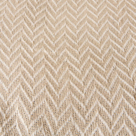 Soft Wicker Çift Kişilik Yatak Örtüsü - Bej - 200x230 cm