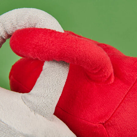 Soft Kilit Figürlü 2'li Yastık - Kırmızı / Gri