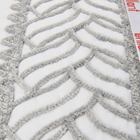 Store Elenore Çift Kişilik 7 Parça Yatak Örtüsü Seti - Gri