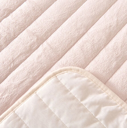 Soft Magro Çift Kişilik Yatak Örtüsü - Ekru - 200x230 cm