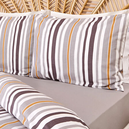 Soft Walden Çift Kişilik Nevresim Takımı - Renkli