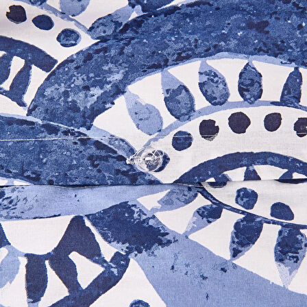 Soft Sole Çift Kişilik Nevresim Takımı - Mavi