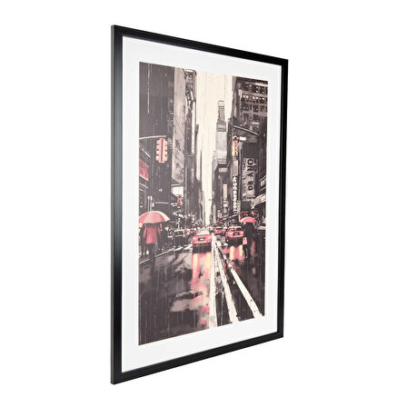 Deco New York Tablo - Renkli - 50x70 cm