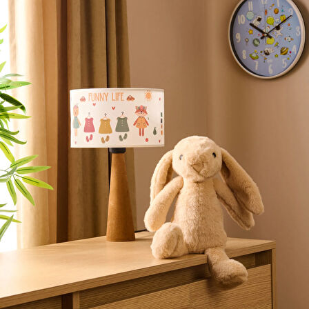 Soft Tavşan Figürlü Yastık - Asorti - 13x34 cm