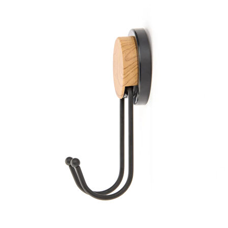 İkili Askı - Siyah - 15 cm