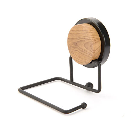 Wc Kağıtlığı - Siyah - 12 cm