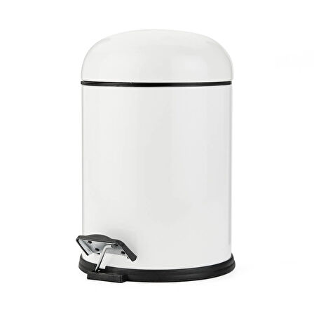 Bath Bon Çöp Kovası - Beyaz - 5 lt