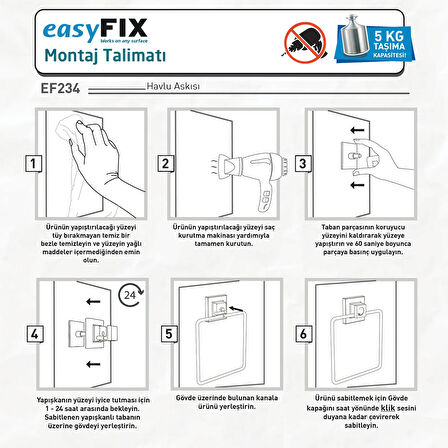Easy Fix Kare Havluluk