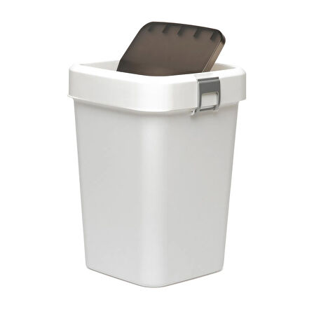 Comfort Dust Bin Beyaz Çöp Kovası - 8 lt