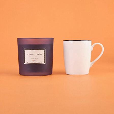 Deco Elegant Curves Mum - Siyah - 370 gr