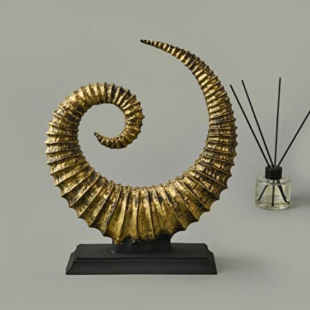 Deco Coquillage Dekor - Gold - 33 cm