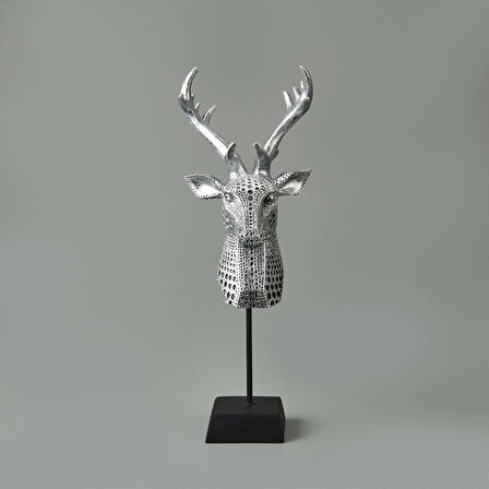 Deco Ciervo Dekor - Gümüş - 29 cm