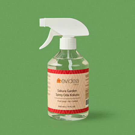 Deco Sakura Garden Sprey Oda Kokusu - Şeffaf - 500 ml