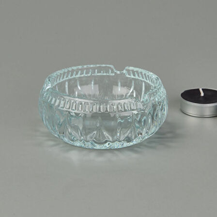 Soga Cam Küllük - Şeffaf - 9,5 cm