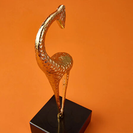Deco Giraffe Dekor - Gold - 27 cm
