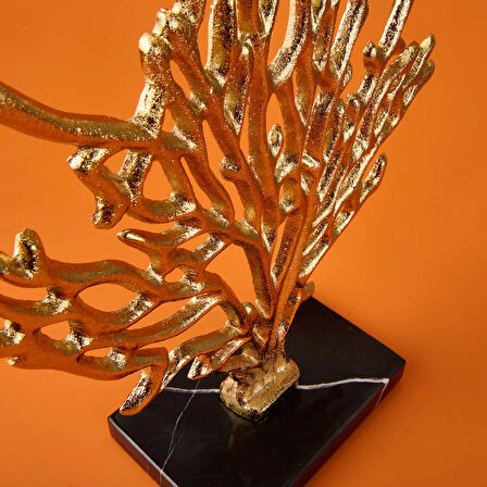 Deco Corallo Dekor - Gold - 34 cm