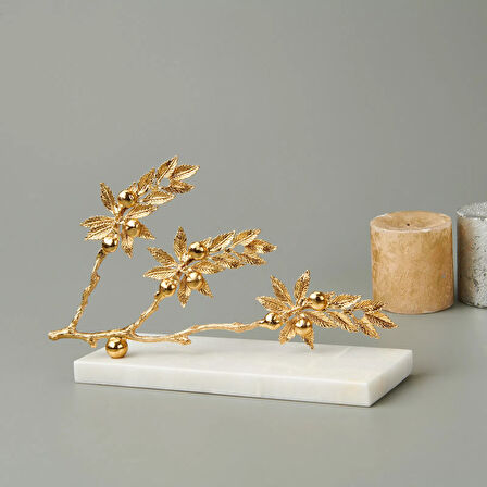 Deco Dalia Dekor - Gold - 16 cm