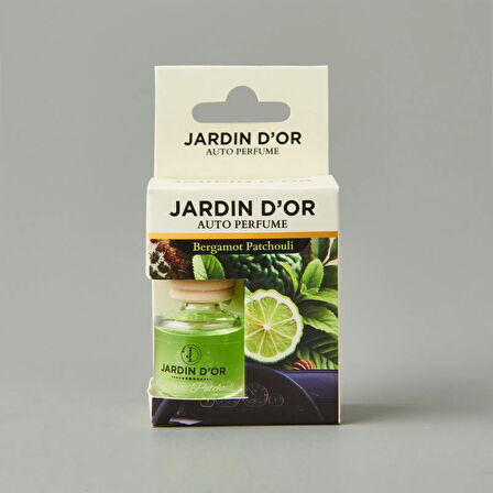 D'or Bergamot Paçuli Araba Kokusu - Şeffaf - 8 ml