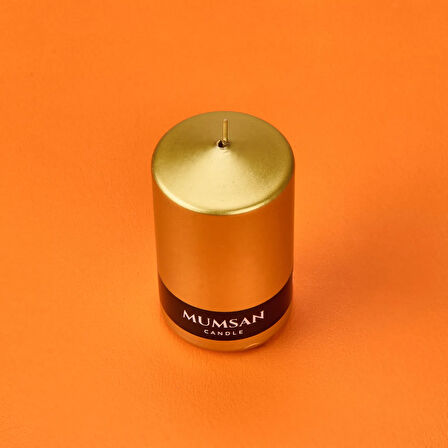 Baton Mum - Metalik Gold - 10x6 cm