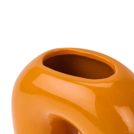 Deco Canberra Obje - Turuncu - 15 cm