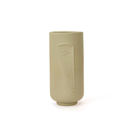 Deco Sucre Vazo - Yeşil - 24 cm