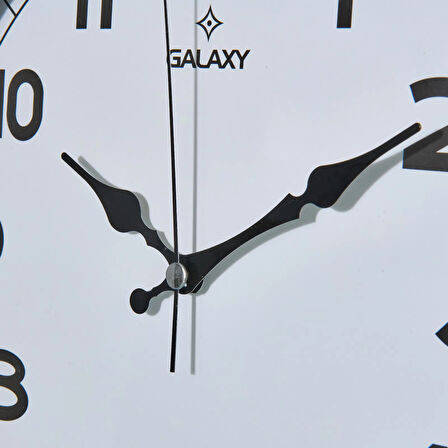 200-A Duvar Saati - Sarı - 30 cm