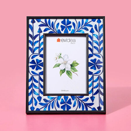 Deco Florencia Çerçeve - Mavi - 13x18 cm