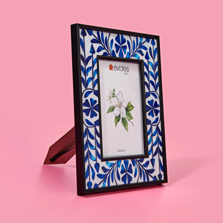 Deco Florencia Çerçeve - Mavi - 13x18 cm