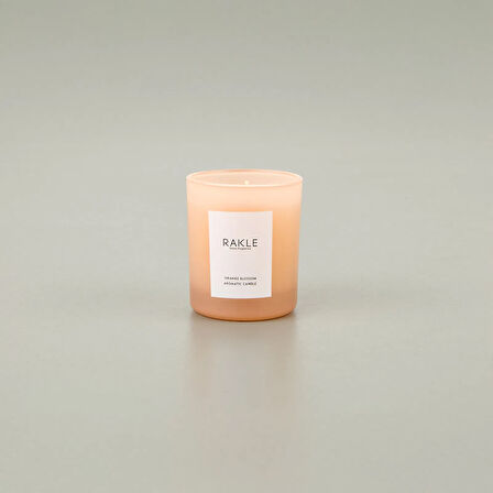 Basic Soft Orange Blossom Kokulu Mum - Turuncu - 120 gr